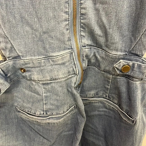 𝅺Rachel Rachel Roy denim jumpsuit - Picture 12 of 13